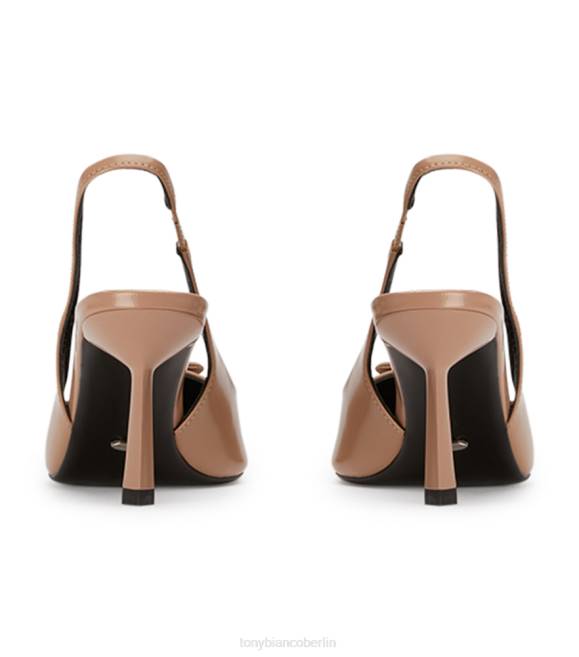 niedrige Absätze| de Tony Bianco Frauen Bertie-Absätze Latte Hi Shine 4624270